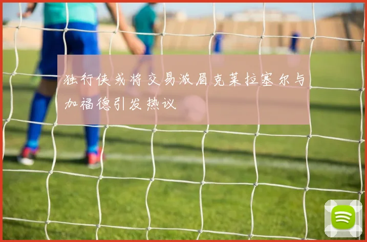 独行侠或将交易浓眉克莱拉塞尔与加福德引发热议
